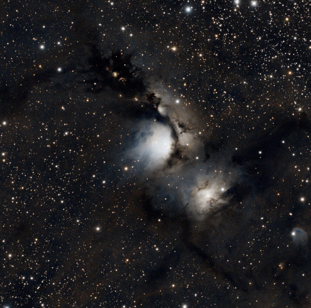 Stunning image of a nebula surrounded by countless stars in the cosmos.